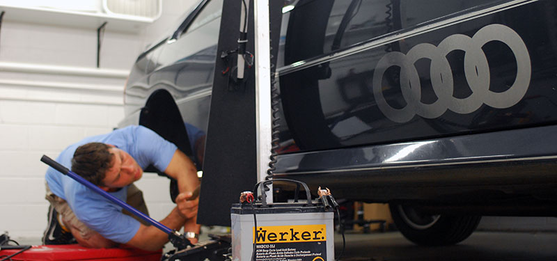 Audi repaired using Paintless Dent Repair in MN