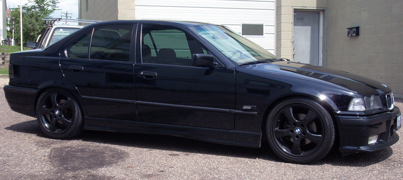 BMW window tint in Minnesota at Dent Werks PDR.