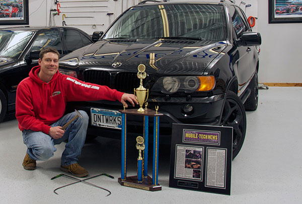 Jake Kelm PDR Dent Olympics Champion